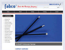 Tablet Screenshot of fabco.net